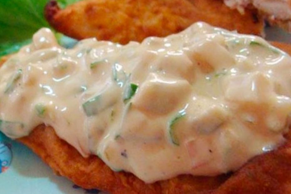 molho para comer com peixe