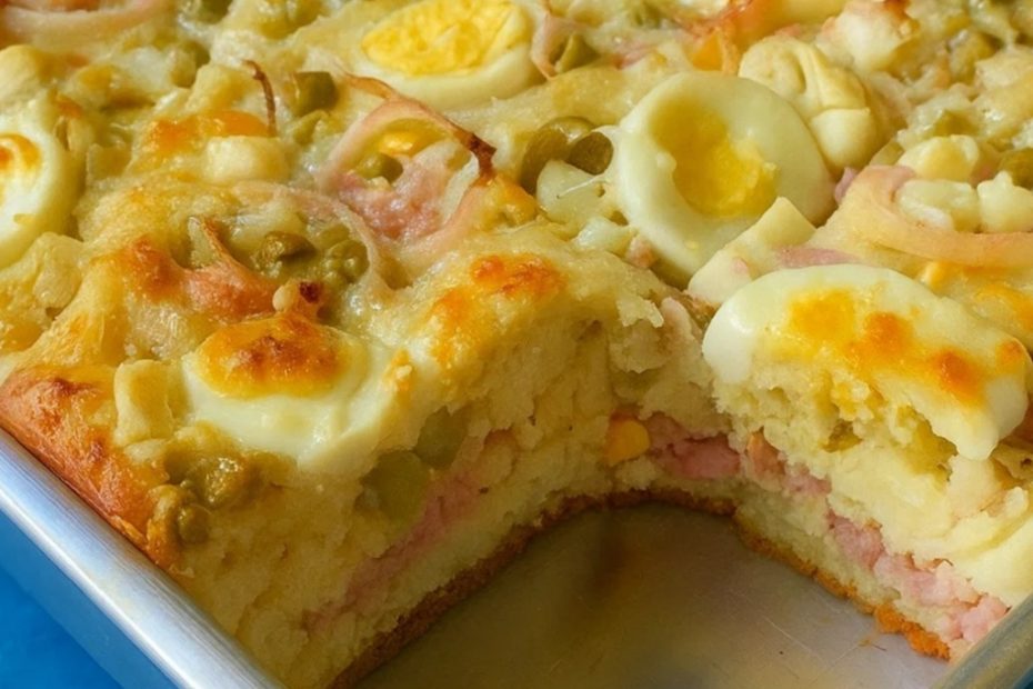 Torta Salgada de Liquidificador